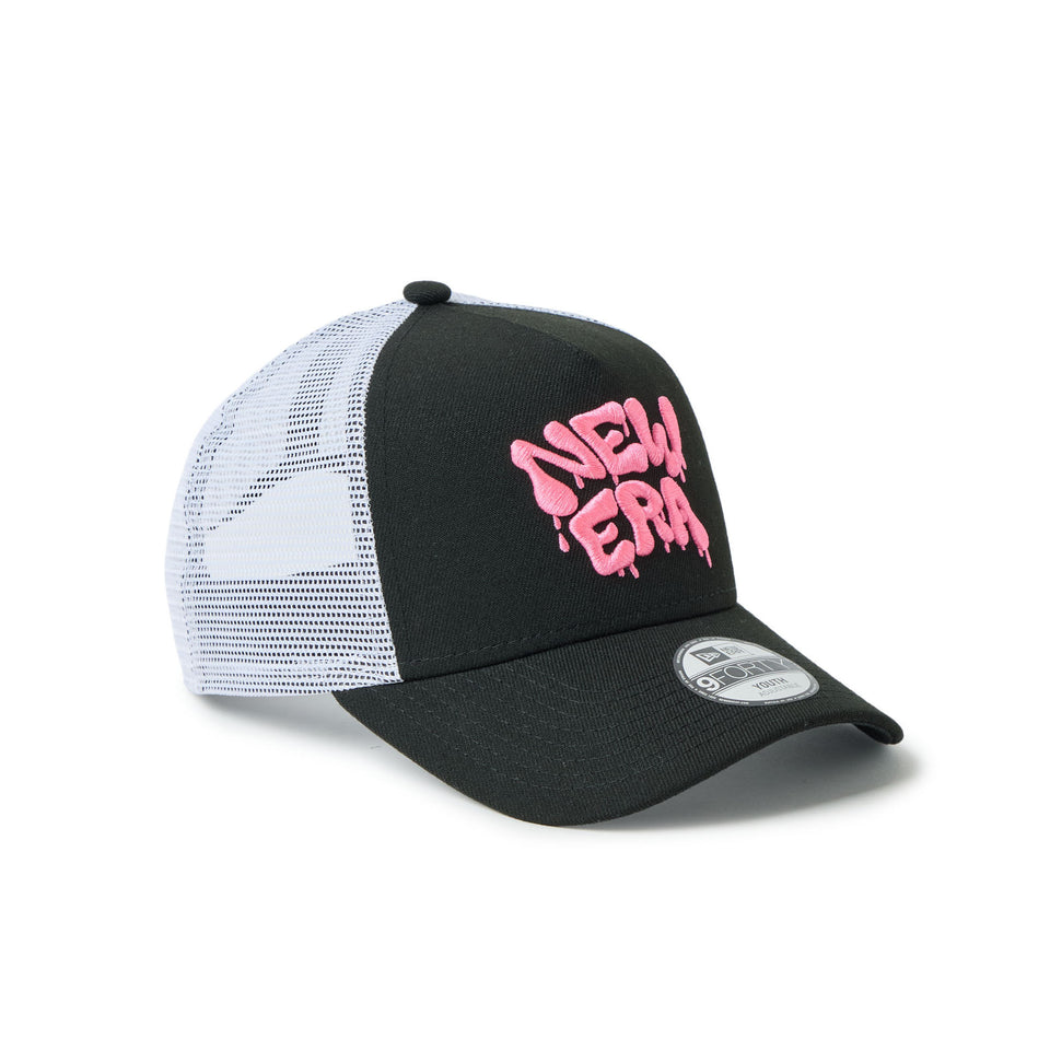 キッズ Youth 9FORTY A-Frame トラッカー Wall Art ブラック/ホワイト | NEW ERA ニューエラ公式オンラインストア