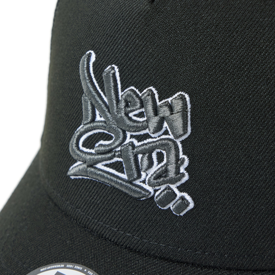 キッズ Youth 9FORTY A-Frame トラッカー Wall Art ブラック | NEW ERA ニューエラ公式オンラインストア