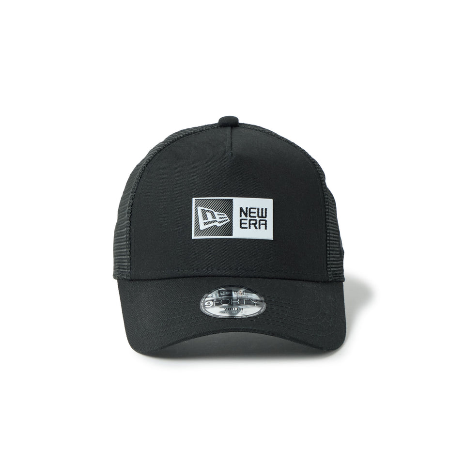 キッズ Youth 9FORTY A-Frame トラッカー Box Logo ブラック | NEW ERA ニューエラ公式オンラインストア