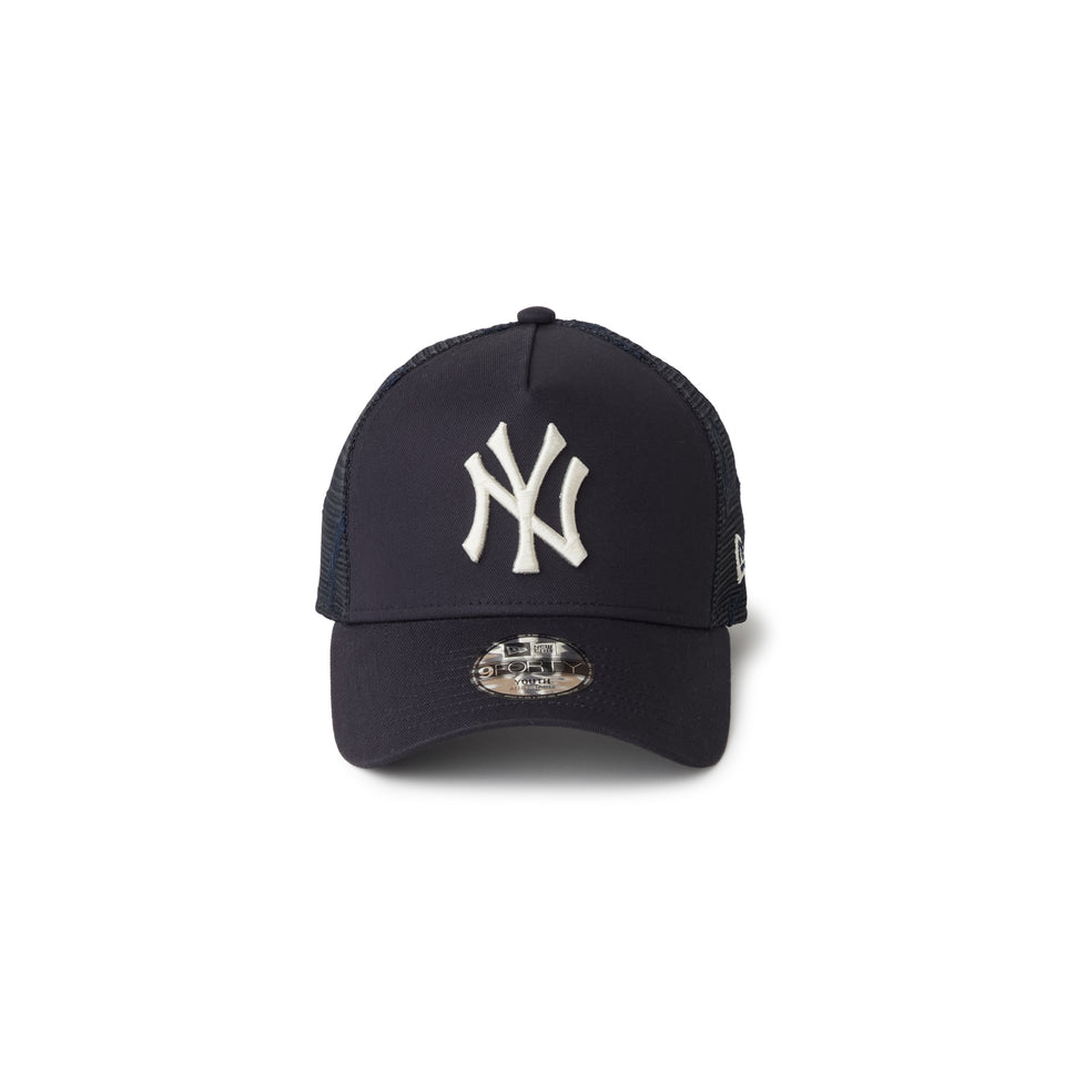 キッズ Youth 9FORTY A-Frame トラッカー ニューヨーク・ヤンキース MLB Embroidered Mesh ネイビー | NEW ERA ニューエラ公式オンラインストア