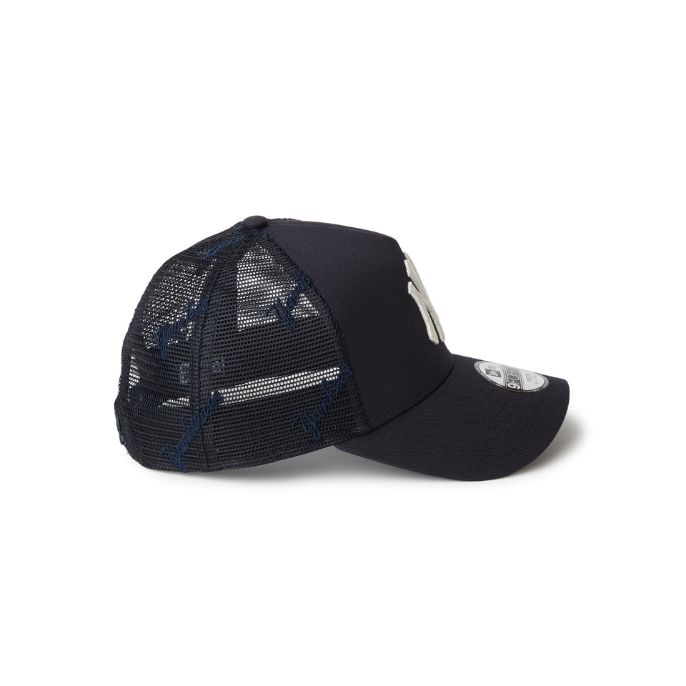 キッズ Youth 9FORTY A-Frame トラッカー ニューヨーク・ヤンキース MLB Embroidered Mesh ネイビー | NEW ERA ニューエラ公式オンラインストア