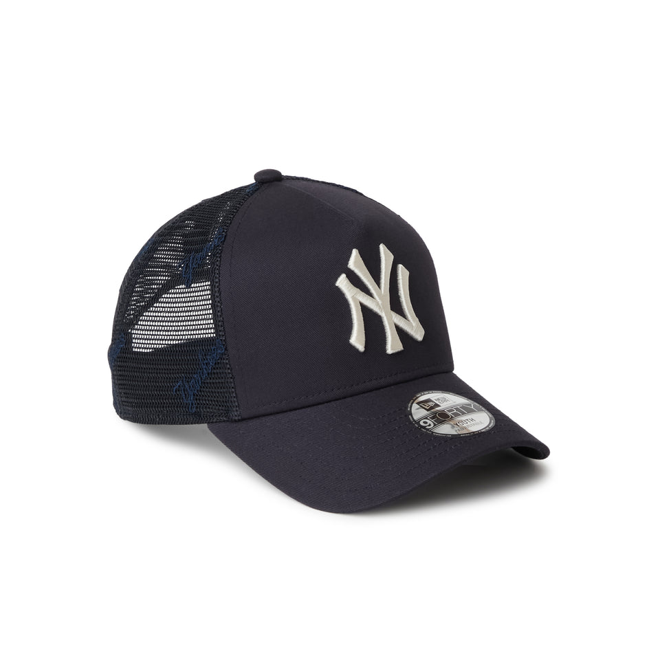 キッズ Youth 9FORTY A-Frame トラッカー ニューヨーク・ヤンキース MLB Embroidered Mesh ネイビー | NEW ERA ニューエラ公式オンラインストア