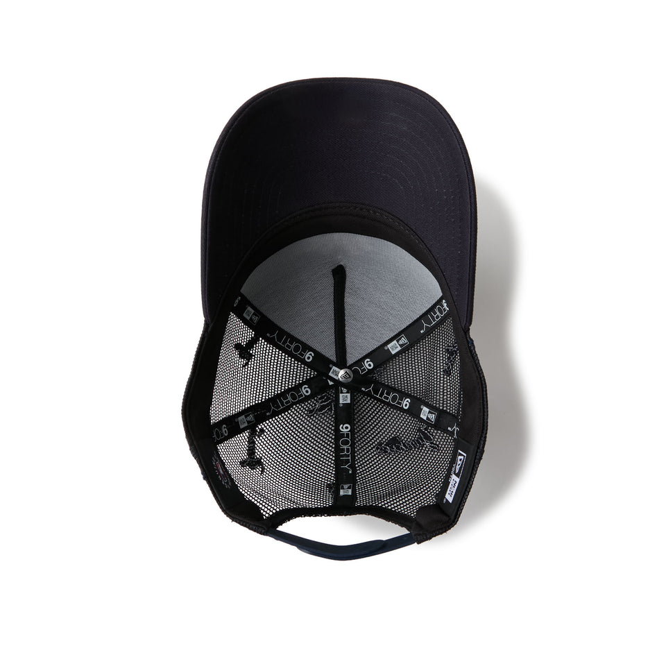 キッズ Youth 9FORTY A-Frame トラッカー ニューヨーク・ヤンキース MLB Embroidered Mesh ネイビー | NEW ERA ニューエラ公式オンラインストア