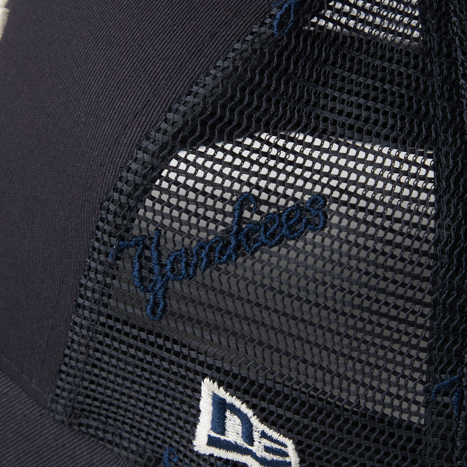 キッズ Youth 9FORTY A-Frame トラッカー ニューヨーク・ヤンキース MLB Embroidered Mesh ネイビー | NEW ERA ニューエラ公式オンラインストア