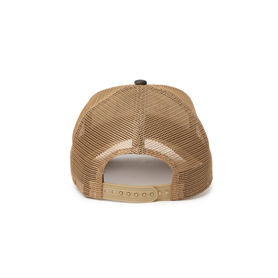 キッズ Youth 9FORTY A-Frame トラッカー College Logo クロームホワイト/カーキ/ウッドランドカモ | NEW ERA ニューエラ公式オンラインストア