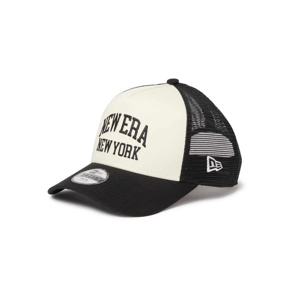 キッズ Youth 9FORTY A-Frame トラッカー College Logo クローム