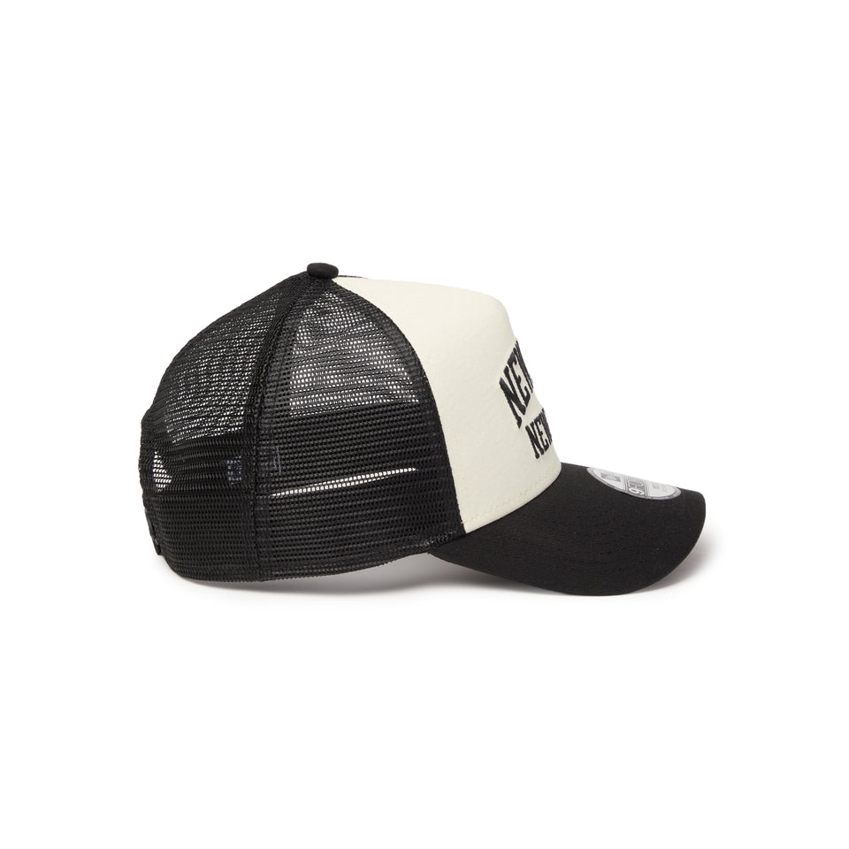 キッズ Youth 9FORTY A-Frame トラッカー College Logo クロームホワイト/ブラック | NEW ERA ニューエラ公式オンラインストア