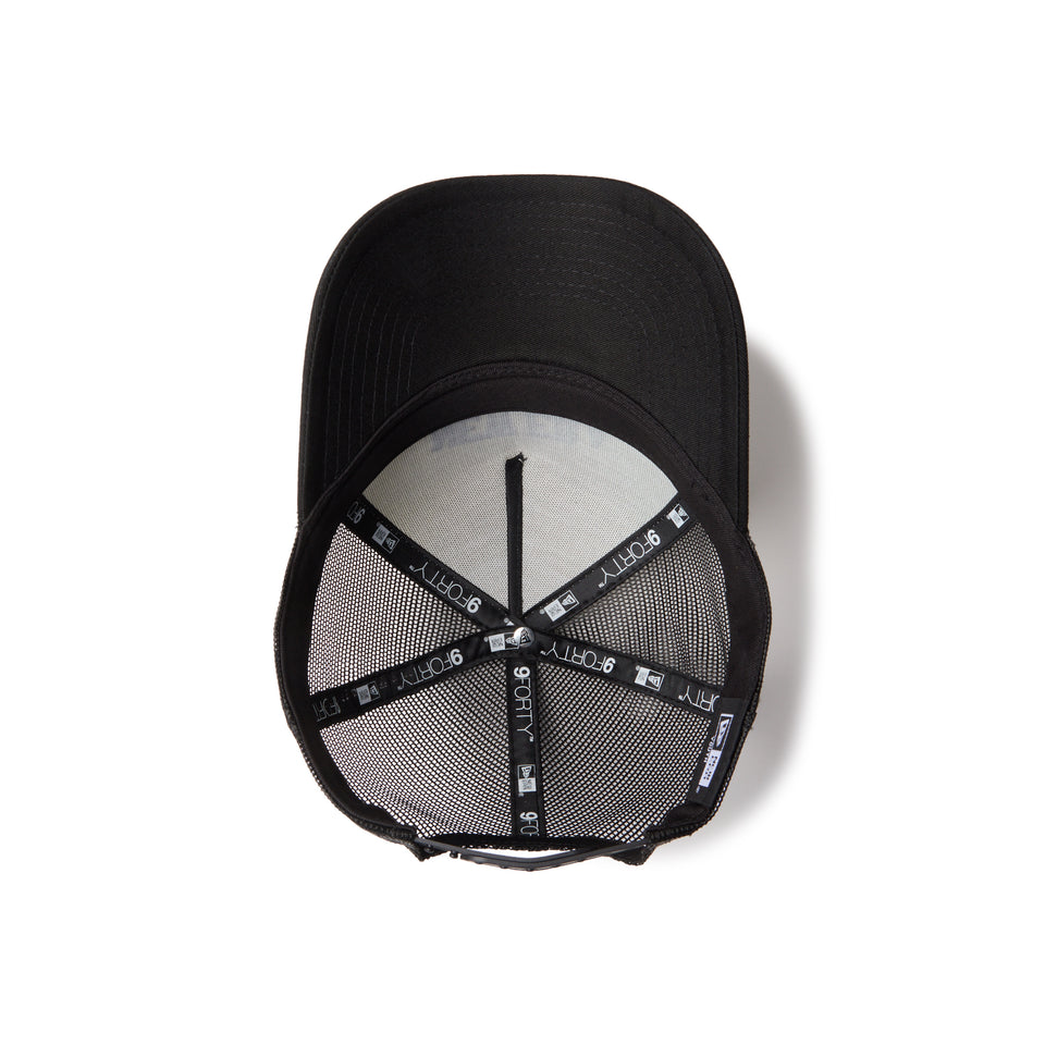キッズ Youth 9FORTY A-Frame トラッカー College Logo クロームホワイト/ブラック | NEW ERA ニューエラ公式オンラインストア