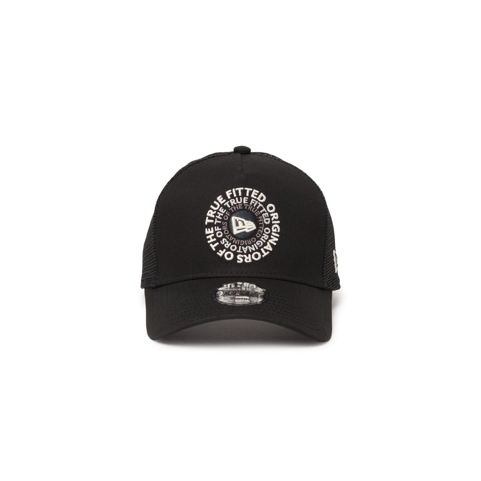 キッズ Youth 9FORTY A-Frame トラッカー Circle OOTTF ブラック | NEW ERA ニューエラ公式オンラインストア