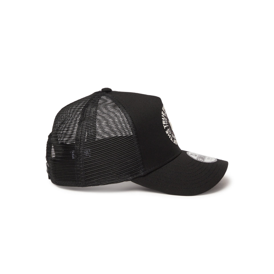 キッズ Youth 9FORTY A-Frame トラッカー Circle OOTTF ブラック | NEW ERA ニューエラ公式オンラインストア