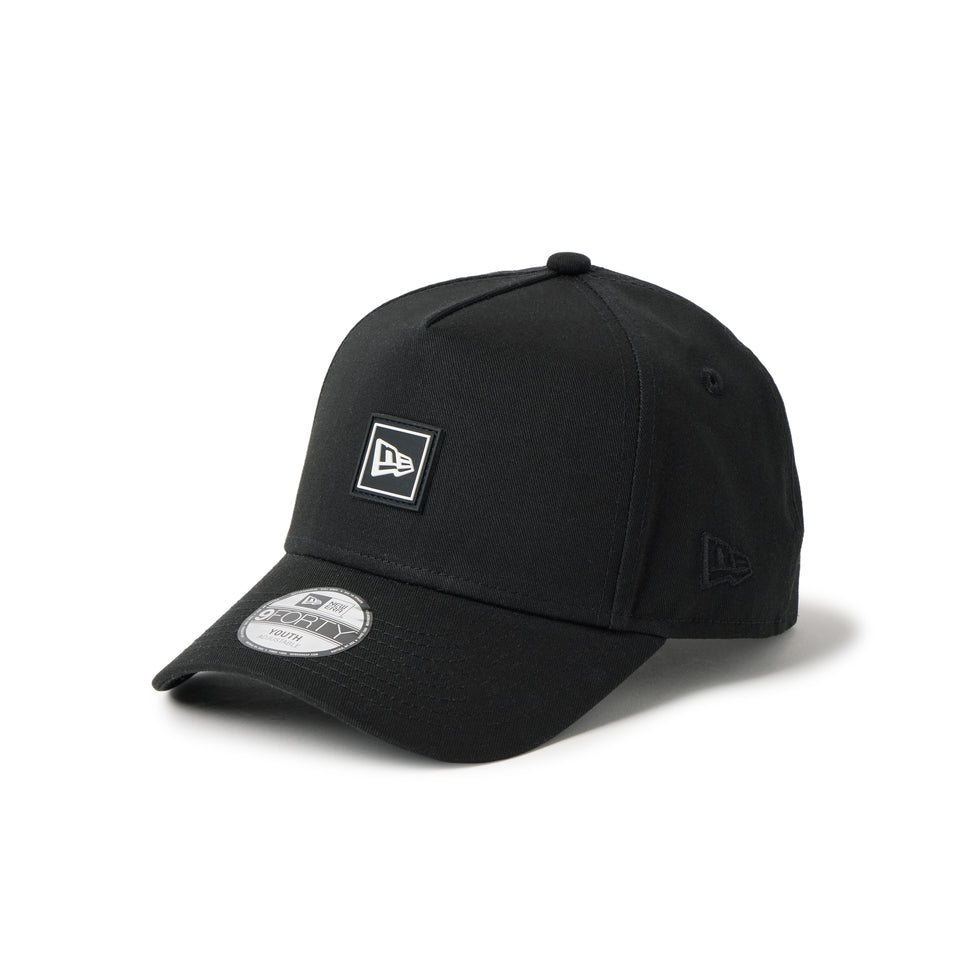 キッズ Youth 9FORTY A-Frame Flag Logo ラバーパッチ Rubber Patch ブラック | NEW ERA ニューエラ公式オンラインストア