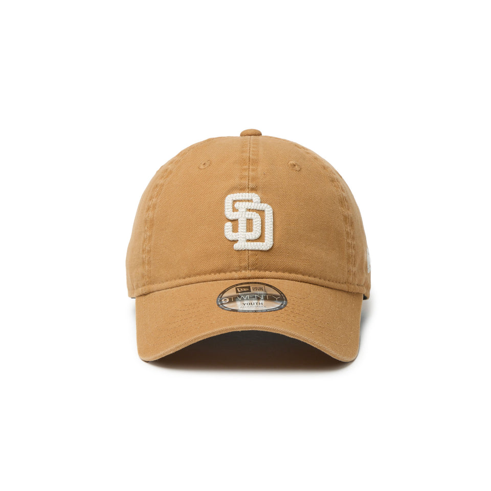 キッズ Youth 9TWENTY サンディエゴ・パドレス Cooperstown Washed Duck ライトブロンズ | NEW ERA ニューエラ公式オンラインストア