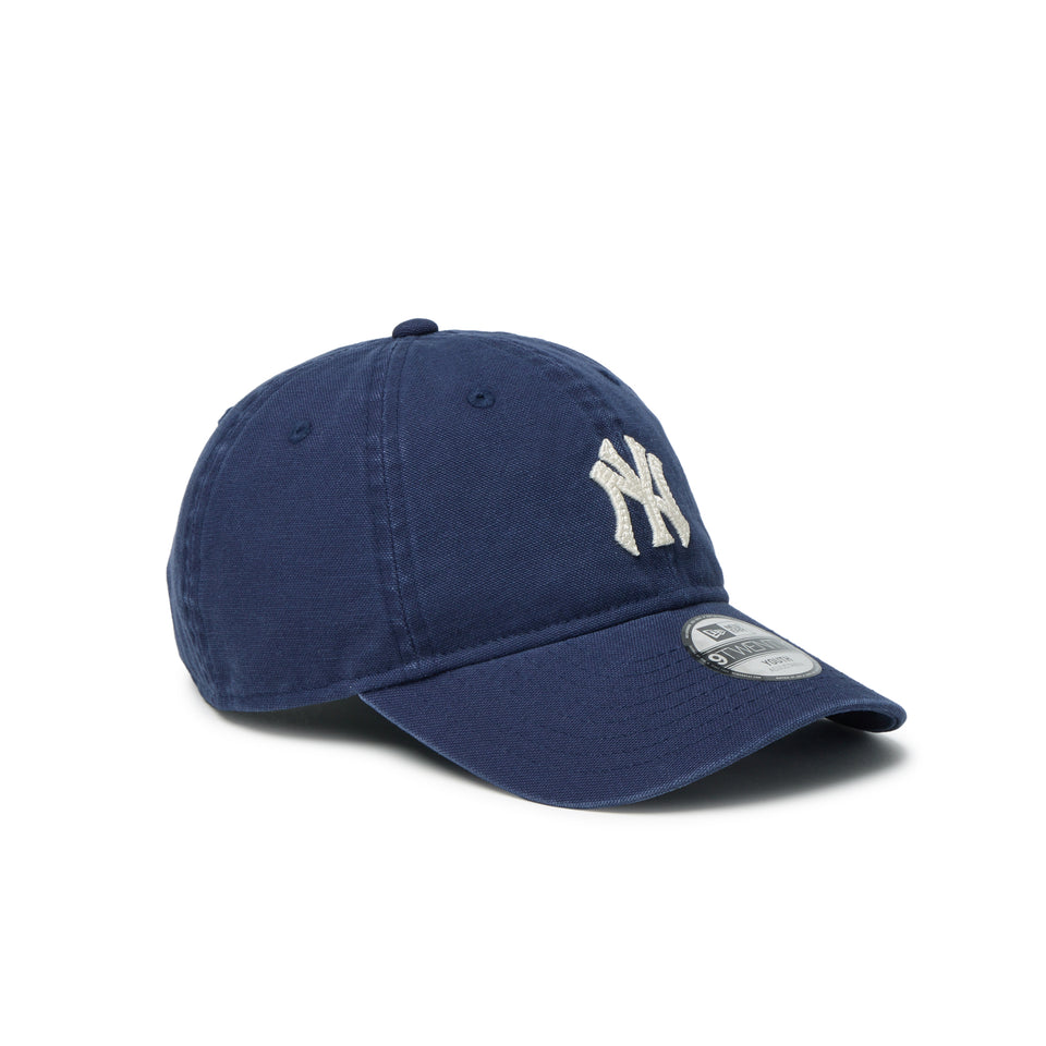 キッズ Youth 9TWENTY ニューヨーク・ヤンキース Cooperstown Washed Duck オーシャンサイドブルー | NEW ERA ニューエラ公式オンラインストア