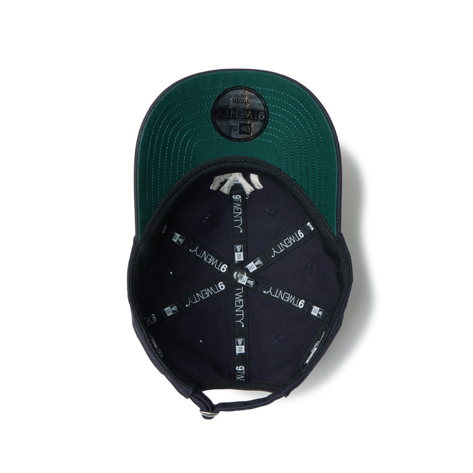 キッズ Youth 9TWENTY ニューヨーク・ヤンキース Visor Logo バイザーロゴ  ネイビー | NEW ERA ニューエラ公式オンラインストア