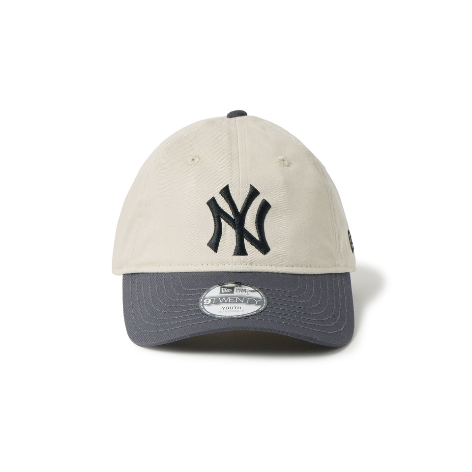 キッズ Youth 9TWENTY 2-Tone ニューヨーク・ヤンキース ストーン/グラファイト | NEW ERA ニューエラ公式オンラインストア