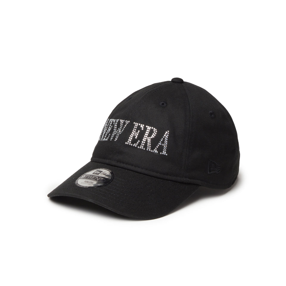 キッズ Youth 9TWENTY NEW ERA Rhinestone ラインストーン ブラック キッズ Youth 9TWENTY NEW ERA Rhinestone ラインストーン ブラック