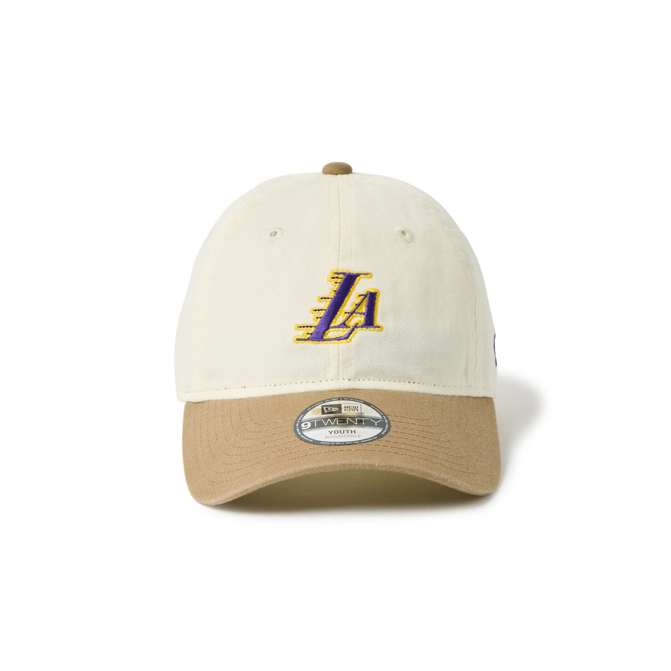 キッズ Youth 9TWENTY NBA Mini Logo ロサンゼルス・レイカーズ クローム/カーキ | NEW ERA ニューエラ公式オンラインストア