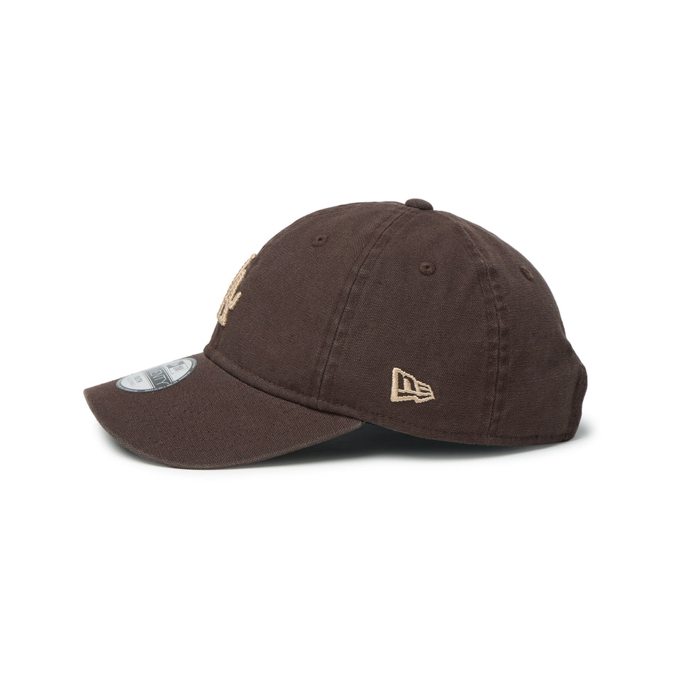 キッズ Youth 9TWENTY ロサンゼルス・ドジャース Cooperstown Washed Duck ブラウンスエード | NEW ERA ニューエラ公式オンラインストア
