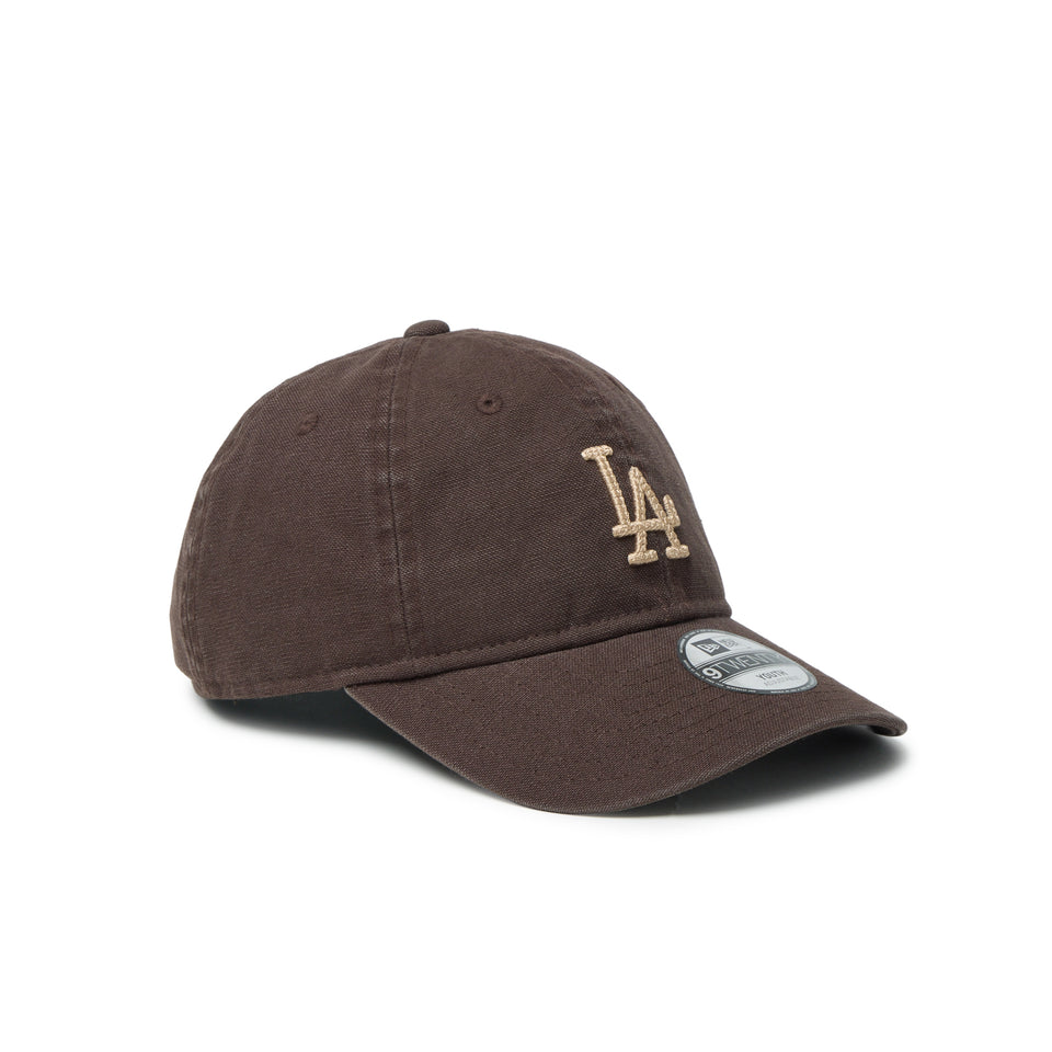 キッズ Youth 9TWENTY ロサンゼルス・ドジャース Cooperstown Washed Duck ブラウンスエード | NEW ERA ニューエラ公式オンラインストア