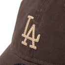 キッズ Youth 9TWENTY ロサンゼルス・ドジャース Cooperstown Washed Duck ブラウンスエード | NEW ERA ニューエラ公式オンラインストア