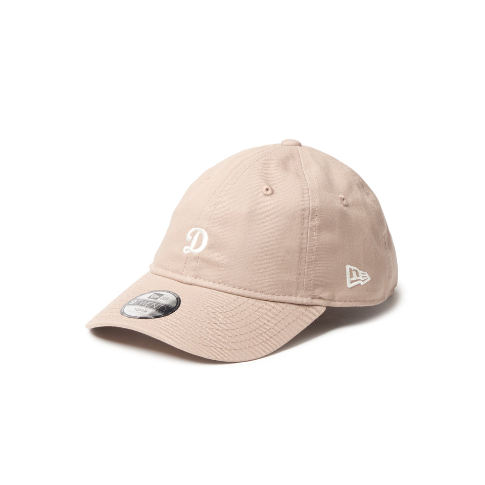 キッズ Youth 9TWENTY MLB Mini Logo ミニロゴ ロサンゼルス・ドジャース Dロゴ  アッシュブラウン | NEW ERA ニューエラ公式オンラインストア