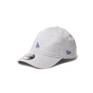 キッズ Youth 9TWENTY MLB Mini Logo ミニロゴ ロサンゼルス・ドジャース  グレー | NEW ERA ニューエラ公式オンラインストア