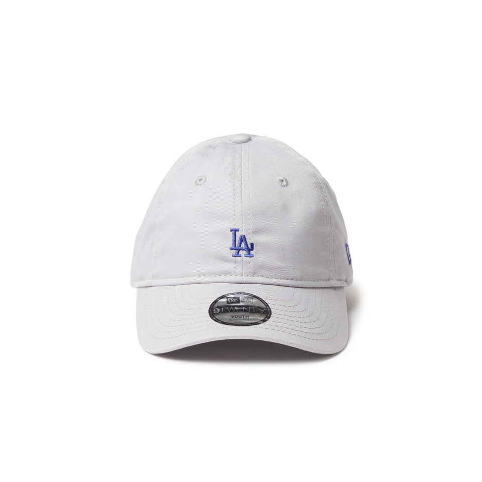 キッズ Youth 9TWENTY MLB Mini Logo ミニロゴ ロサンゼルス・ドジャース  グレー | NEW ERA ニューエラ公式オンラインストア