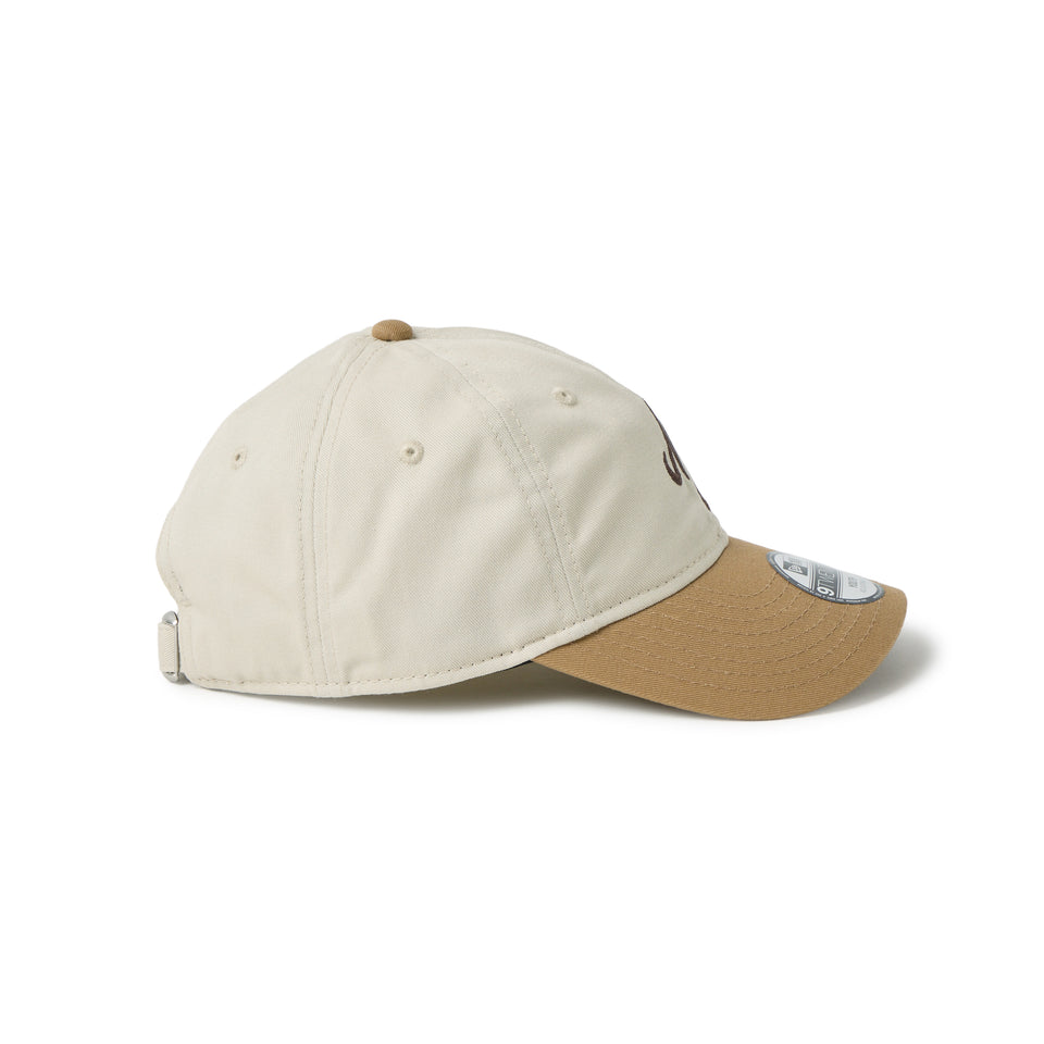 キッズ Youth 9TWENTY 2-Tone クラシックロゴ ストーン/カーキ | NEW ERA ニューエラ公式オンラインストア