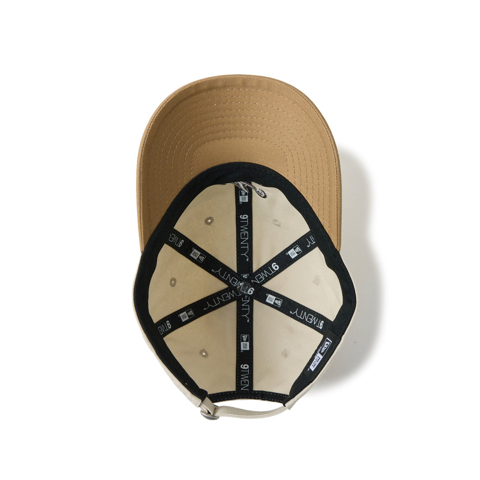 キッズ Youth 9TWENTY 2-Tone クラシックロゴ ストーン/カーキ | NEW ERA ニューエラ公式オンラインストア