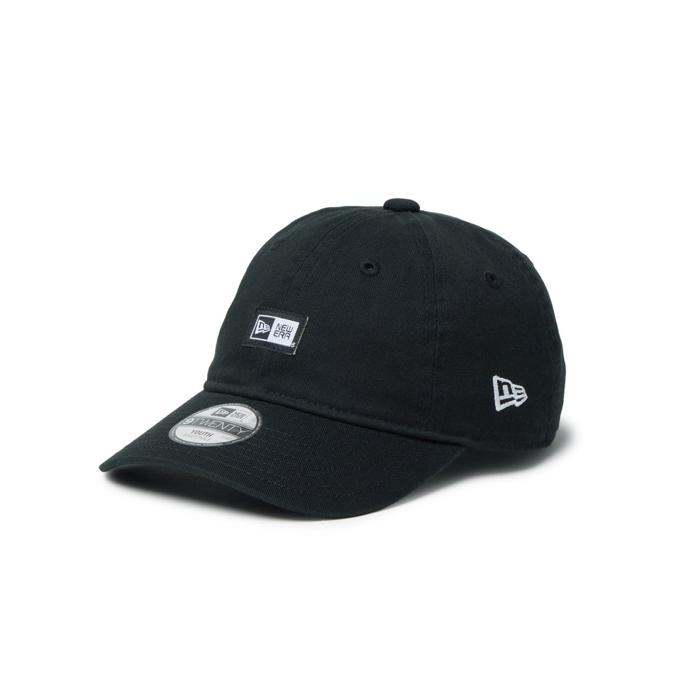 キッズ Youth 9TWENTY Box Logo ボックスロゴ Woven Patch Mini ブラック | NEW ERA ニューエラ公式オンラインストア