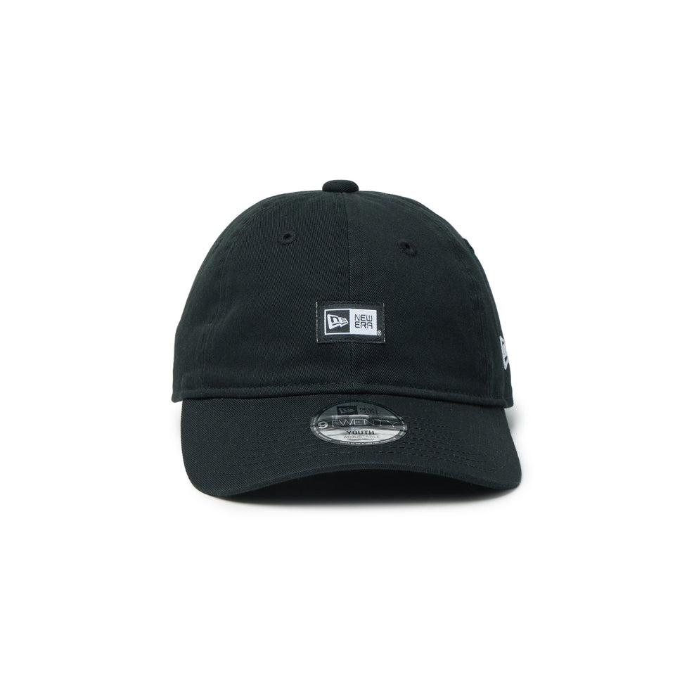 キッズ Youth 9TWENTY Box Logo ボックスロゴ Woven Patch Mini ブラック | NEW ERA ニューエラ公式オンラインストア