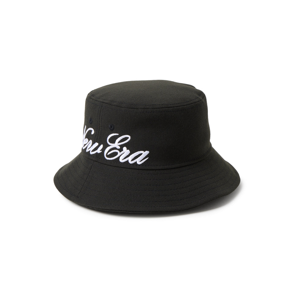 キッズ Kid's バケット01 Stretch Big Script ブラック | NEW ERA ニューエラ公式オンラインストア