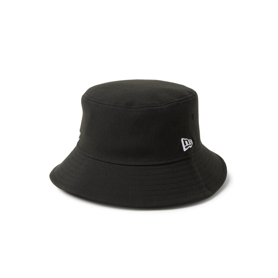 キッズ Kid's バケット01 Stretch Big Script ブラック | NEW ERA ニューエラ公式オンラインストア