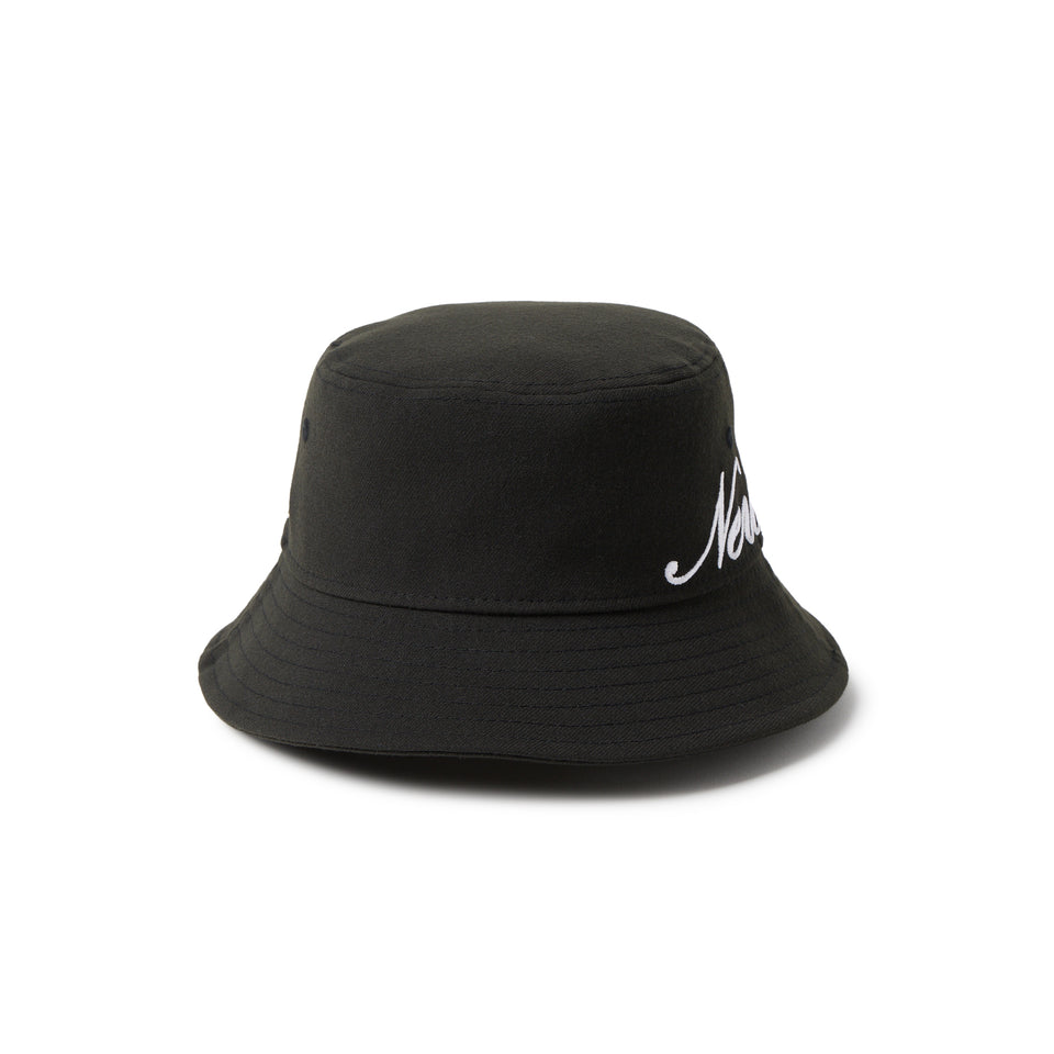 キッズ Kid's バケット01 Stretch Big Script ブラック | NEW ERA ニューエラ公式オンラインストア