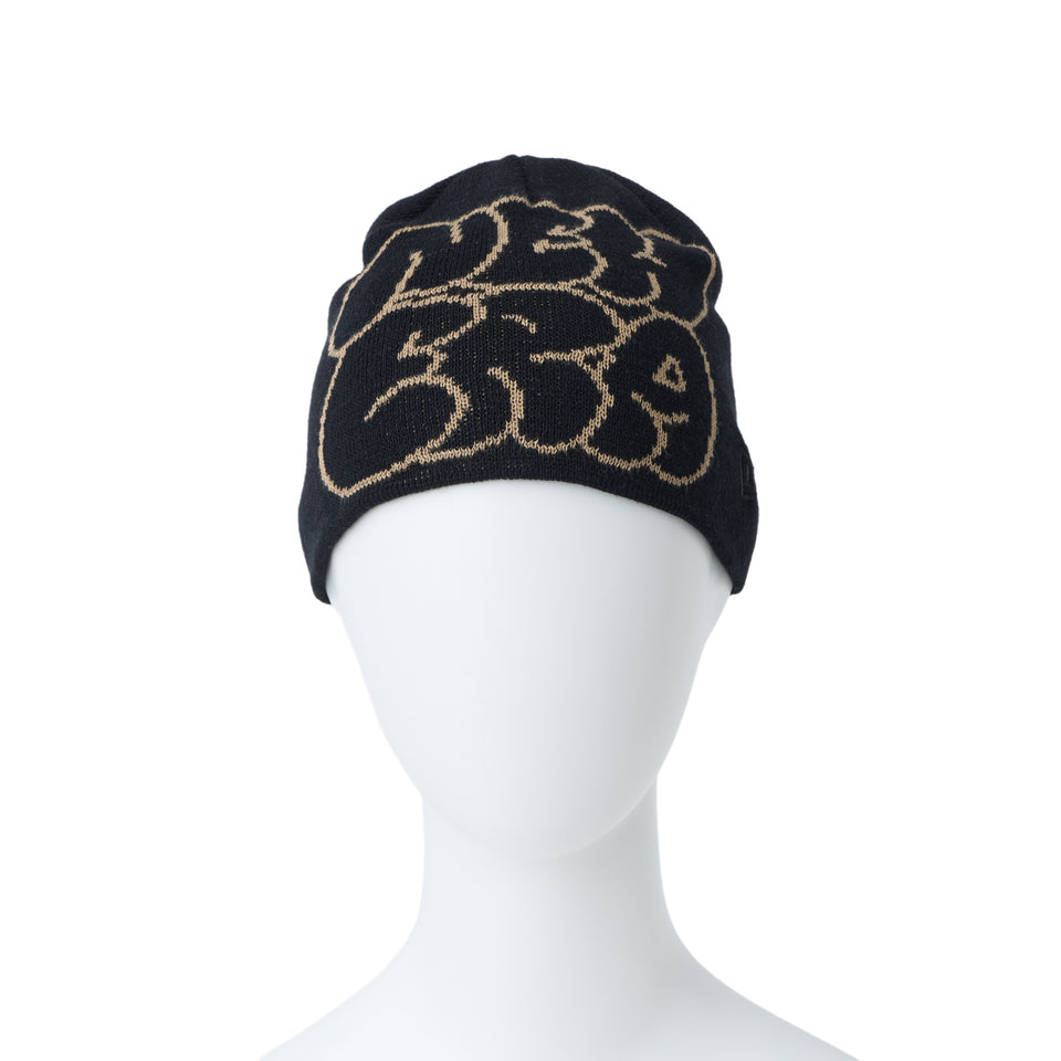 キッズ ベーシック ビーニー Cool Max Hollow Logo ブラック | NEW ERA ニューエラ公式オンラインストア