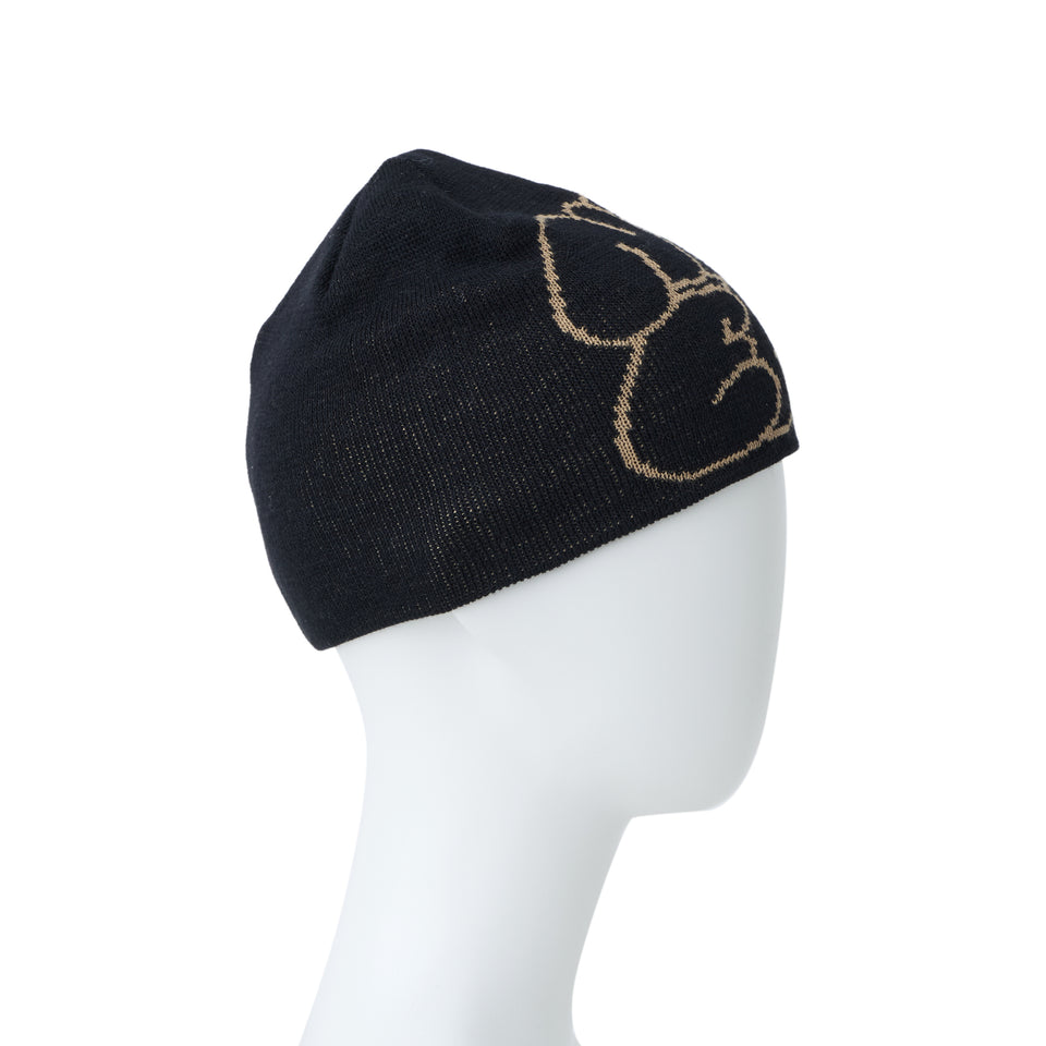 キッズ ベーシック ビーニー Cool Max Hollow Logo ブラック | NEW ERA ニューエラ公式オンラインストア