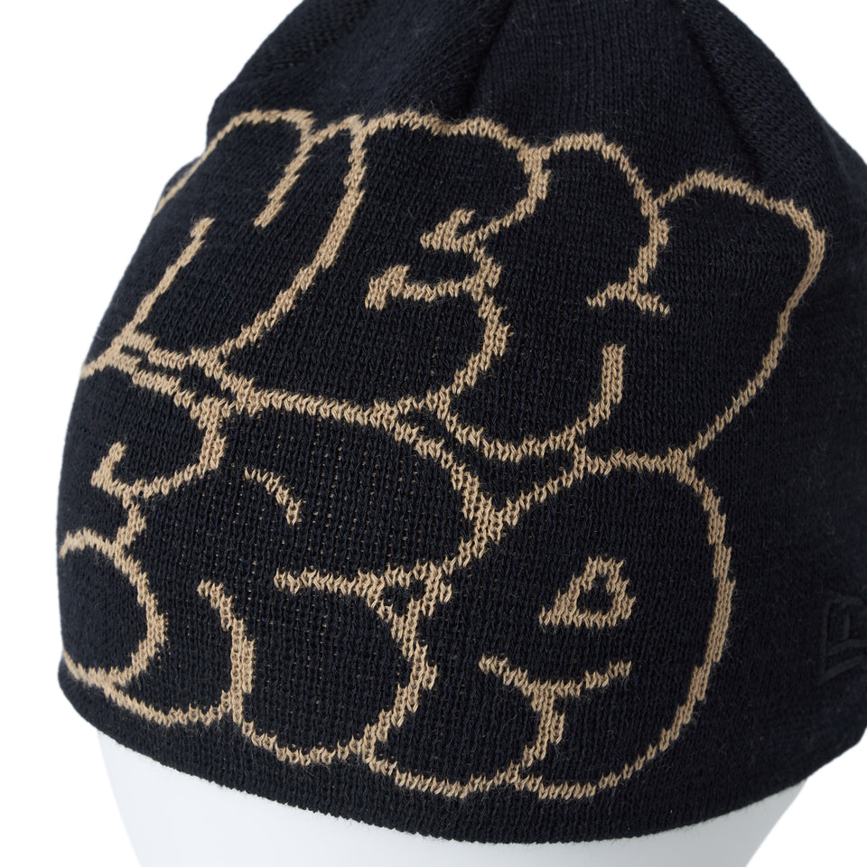 キッズ ベーシック ビーニー Cool Max Hollow Logo ブラック | NEW ERA ニューエラ公式オンラインストア