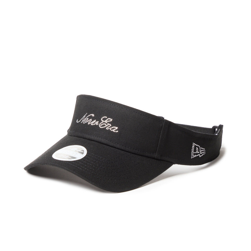NEW ERA フローラル バイザー NEW ERA（ニューエラ） ゴルフ サンバイザー レディース 花 刺しゅう