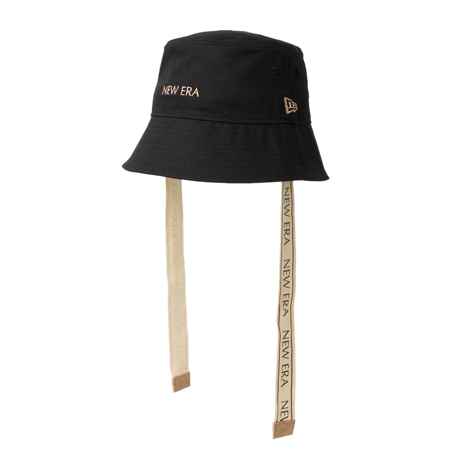 Women's バケット01 Sailor Brim ロゴテープ ブラック | ゴルフ