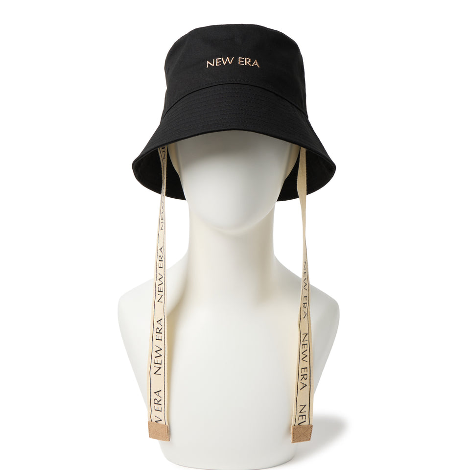 Women's バケット01 Sailor Brim ロゴテープ ブラック | ゴルフ