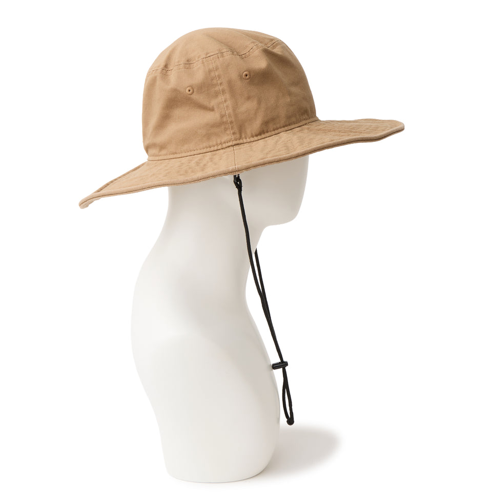 アドベンチャー ワイドブリム ウォッシュド コットン カーキ | ゴルフ | NEW ERA ニューエラ公式オンラインストア