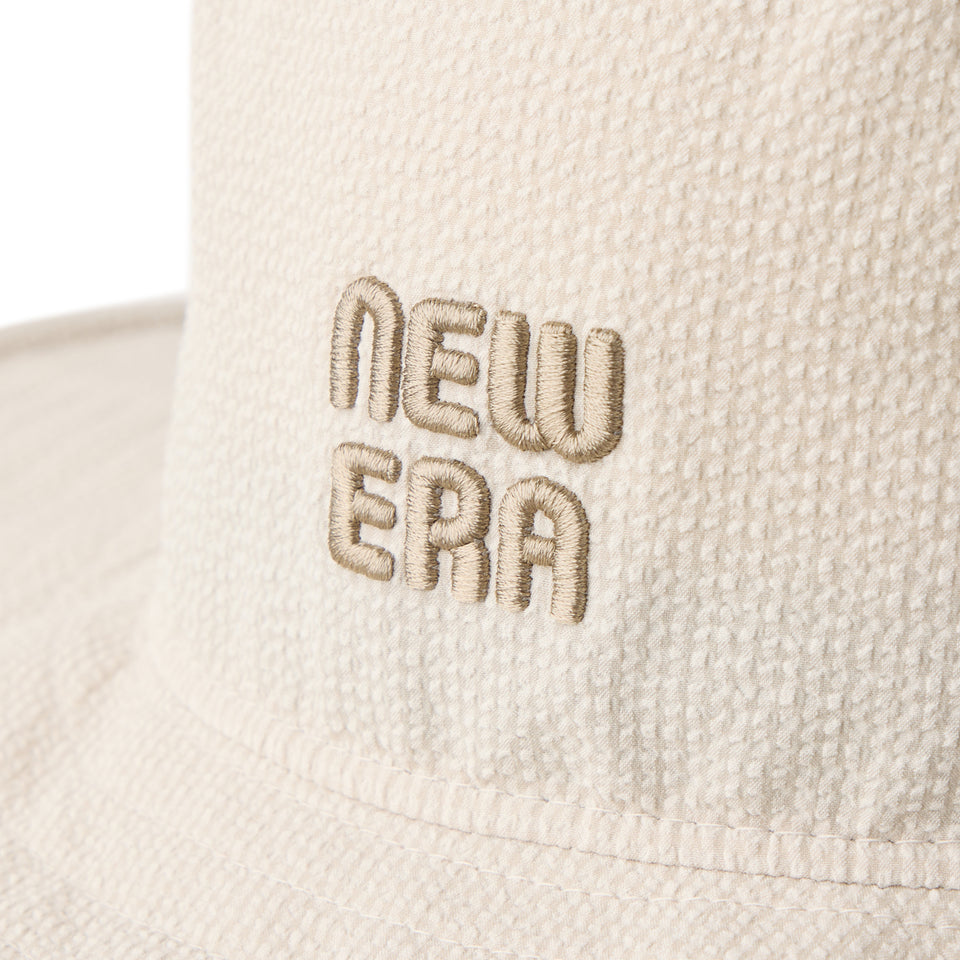 Women’s アドベンチャー ワイドブリム シアサッカー グレーベージュ | ゴルフ | NEW ERA ニューエラ公式オンラインストア