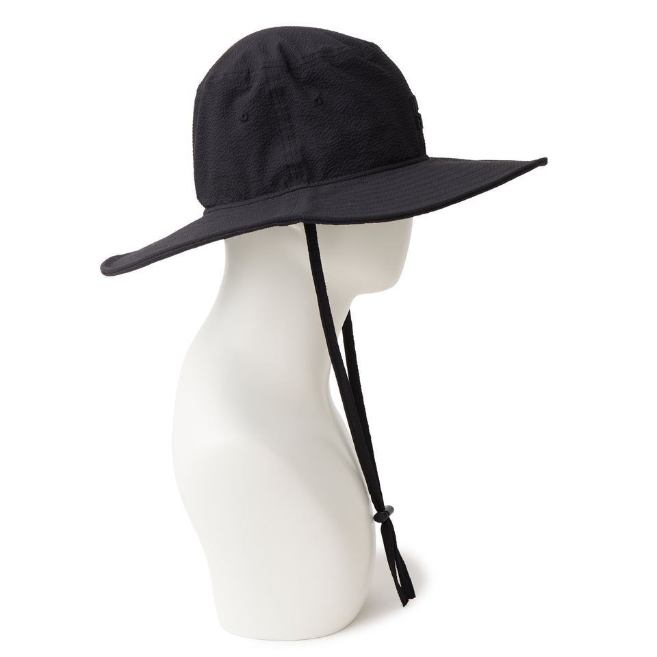 Women’s アドベンチャー ワイドブリム シアサッカー ブラック | ゴルフ | NEW ERA ニューエラ公式オンラインストア