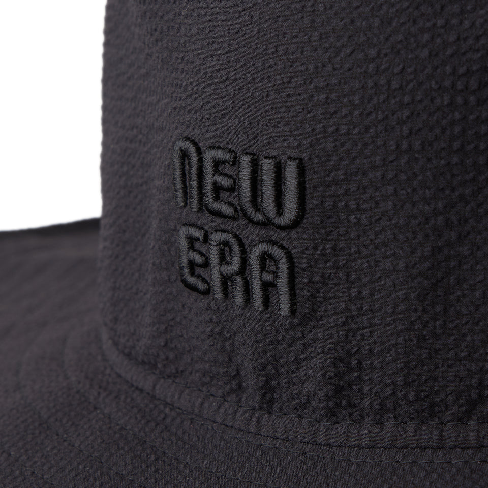 Women’s アドベンチャー ワイドブリム シアサッカー ブラック | ゴルフ | NEW ERA ニューエラ公式オンラインストア
