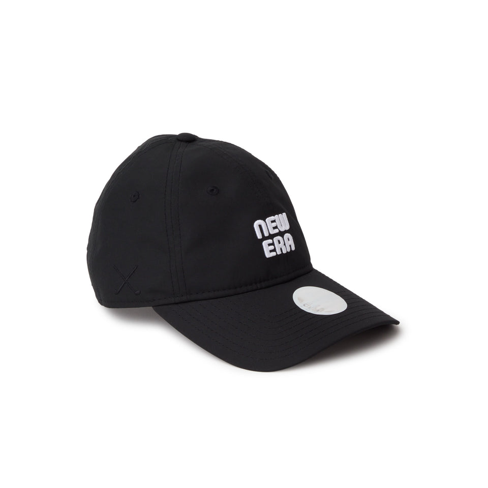 Women’s 9FORTY ロングバイザー オープンバック  ブラック | ゴルフ | NEW ERA ニューエラ公式オンラインストア