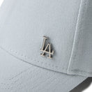 9FORTY Mini Metal Logo ロサンゼルス・ドジャース スノーグレー | ゴルフ | NEW ERA ニューエラ公式オンラインストア