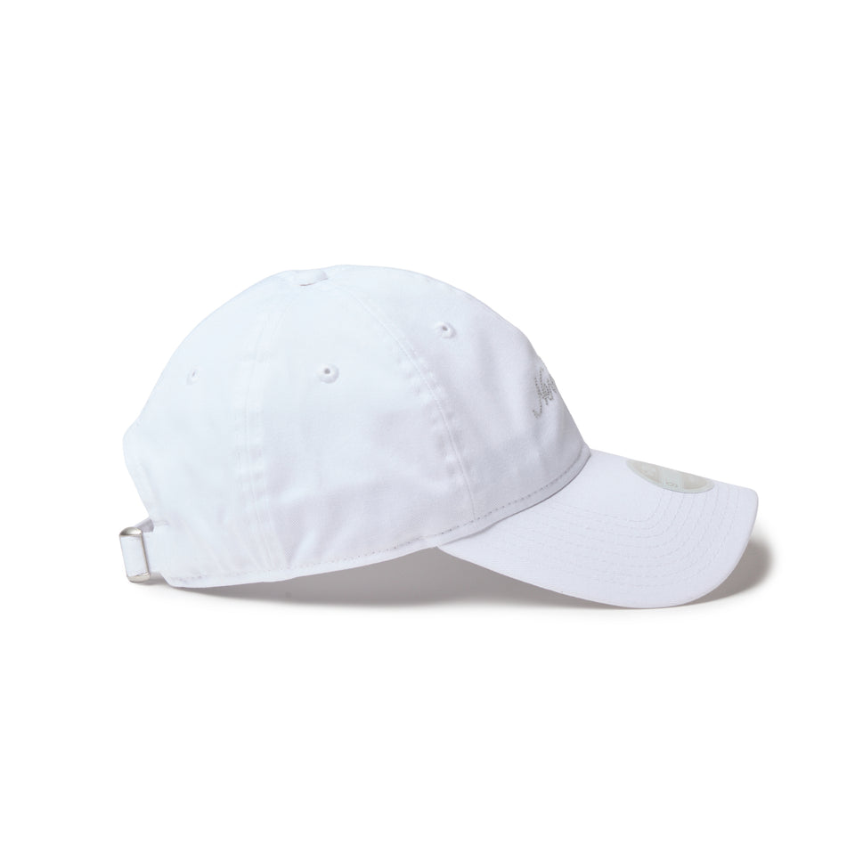 9TWENTY ロングバイザー Rhinestone ラインストーン スクリプトロゴ ホワイト | ゴルフ | NEW ERA ニューエラ公式オンラインストア
