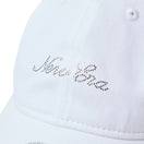 9TWENTY ロングバイザー Rhinestone ラインストーン スクリプトロゴ ホワイト | ゴルフ | NEW ERA ニューエラ公式オンラインストア