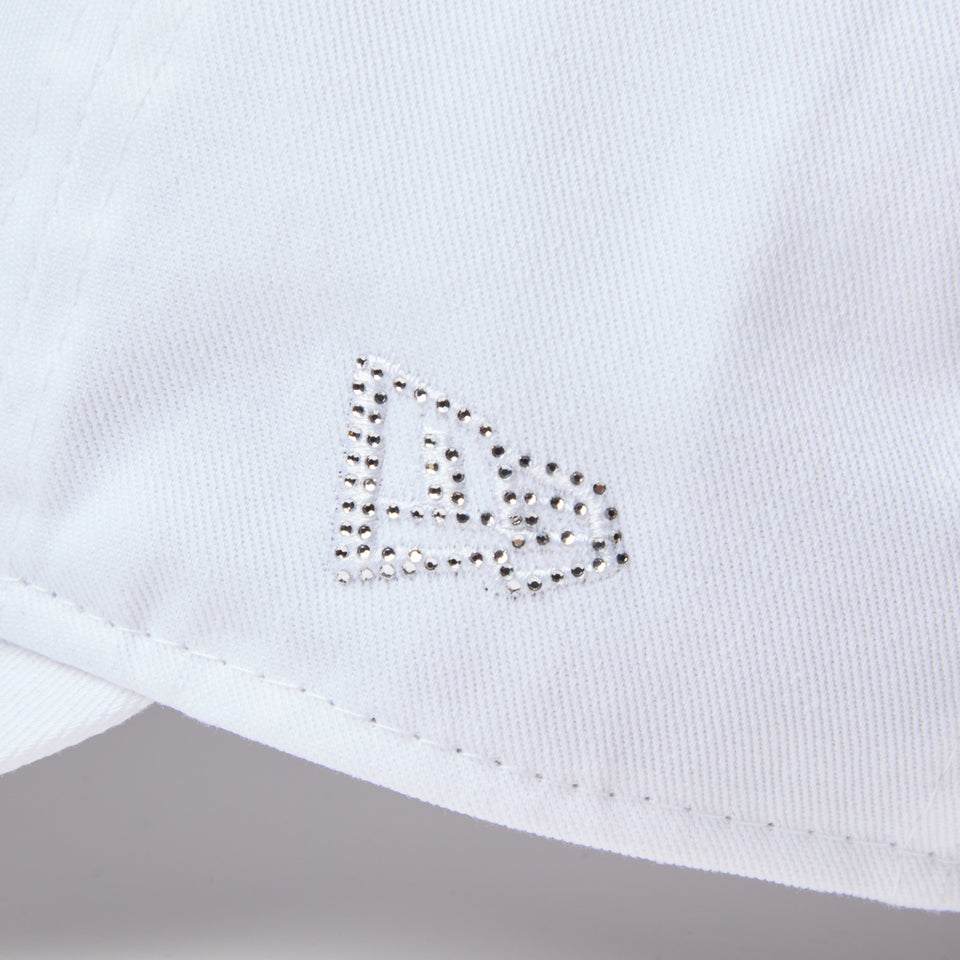 9TWENTY ロングバイザー Rhinestone ラインストーン スクリプトロゴ ホワイト | ゴルフ | NEW ERA ニューエラ公式オンラインストア