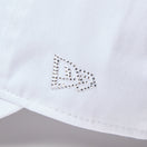 9TWENTY ロングバイザー Rhinestone ラインストーン スクリプトロゴ ホワイト | ゴルフ | NEW ERA ニューエラ公式オンラインストア